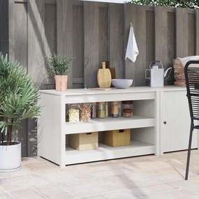 vidaXL Armário de Cozinha com prateleira Branco 106 x 55 x 64 cm