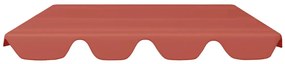 Toldo suplente baloiço 188/168x145/110cm terracota