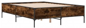 Estrutura cama 120x190 cm derivados de madeira/metal