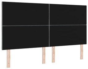 Cabeceira LED vidaXL Design Blocos em Diamante Cinza Claro 180 cm Teci