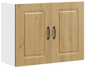 vidaXL Armário de parede de cozinha Kalmar carvalho artesanal
