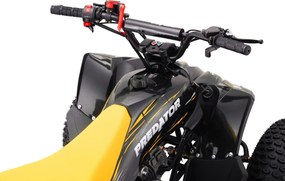 Moto 4 Crianças + 8 anos 125cc - Beneo Predator Até 55 Km/h com limitador  amarelo