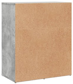 Aparador 60x31x70 cm derivados de madeira cinzento cimento