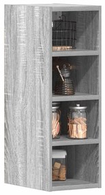 vidaXL Armário suspenso “Riga” 20x29,5x60cm cinzento sonoma