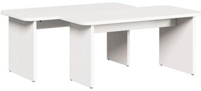Mesa de centro 2 pcs Branco 100 x 69 x 35.5 cm