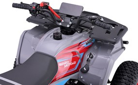 Moto 4 gasolina crianças Motors WARRIOR 125cc Vermelha
