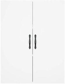 Móveis de parede 2 pcs derivados de madeira branco