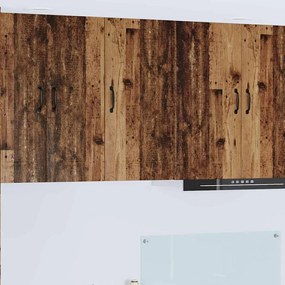 vidaXL Armário de Cozinha Madeira antiga 40 x 31 x 80 cm