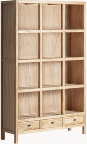 Estante artesanal em madeira de ulmeiro Brecey