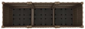 Canteiro elevado 120x40x38 cm polipropileno