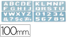 Escantilhao Letras e Numeros 100mm
