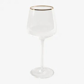 Pack De 4 Copos De Vinho Tinto 40 Cl Em Vidro Olaya Transparente - Sklum