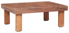 vidaXL Mesa de centro 60x45x23 cm madeira de mogno maciça