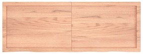 Prateleira de parede 140x50x(2-6) cm carvalho tratado castanho
