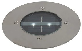 Foco no solo incl. LED em energia solar IP44 - Jorden Moderno