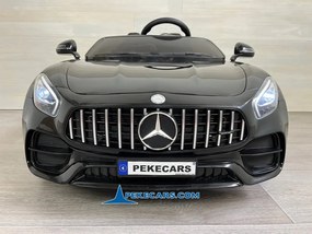 Carro eletrico crianças Mercedes AMG GT V8 12V 2 Lugares preto