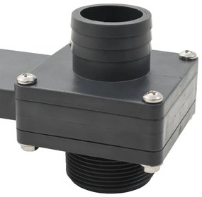 Válvula de regulação para piscina 2 pcs 38 mm