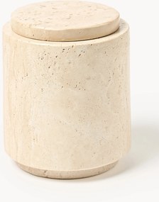 Frasco em travertino Susan, Alt 12 cm