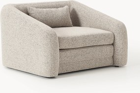 Poltrona-cama em bouclé Eliot