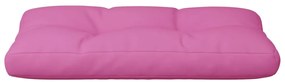 Almofadão para sofá de paletes 80x40x12 cm tecido rosa