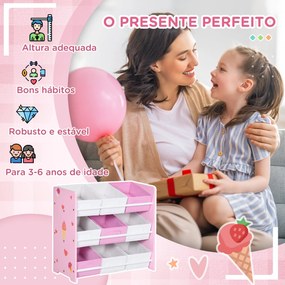 ZONEKIZ Estante para Brinquedos com 9 Caixas de Tecido não Tecido Amov