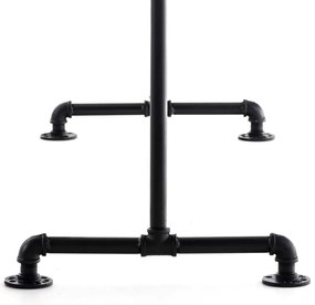 Cabideiro Jersey 55 x 120 x 150 Preto