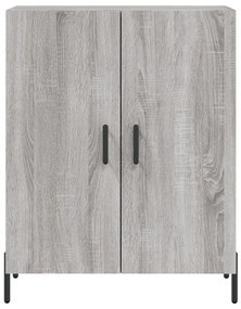 Aparador 69,5x34x90 cm derivados de madeira cinzento sonoma