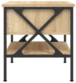 Mesas cabeceira 2pcs 40x42x45 cm deriv. madeira carvalho sonoma