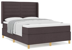 Cama Box com Colchão Marrom 140x190 cm