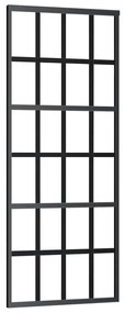 Porta deslizante c/ conj. ferragens 76x205cm vidro ESG/alumínio