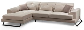 Sofá de Canto Frido – Ecru – 304 cm x 190 cm