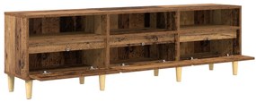Gabinete para TV com gaveta Madeira antiga 150 x 30 x 44.5 cm