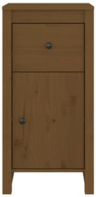 Aparadores 2 pcs 40x35x80 cm pinho maciço castanho mel