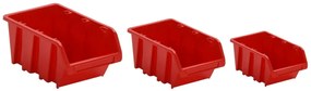 26pcs conjunto prateleiras de oficina 77x39cm PP vermelho/preto