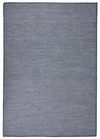 vidaXL Tapete de tecido plano para exterior 160x230 cm azul