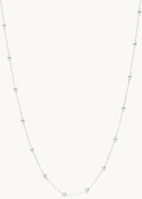 Coleira em ouro branco Brady