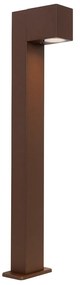 Candeeiro industrial de pé para exterior castanho ferrugem 65 cm IP44 - Baleno Country / Rústico,Moderno