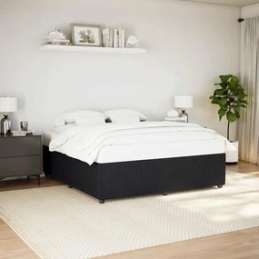 vidaXL Estrutura de cama sem colchão 180x200 cm veludo preto