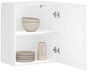 vidaXL Armário de parede de cozinha Porto madeira artificial branca