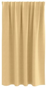 Cortinas com cortinas 2 pcs Bege 140 x 140 cm Poliéster