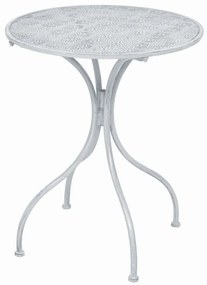 3 pcs conjunto bistrô em aço branco acinzentado