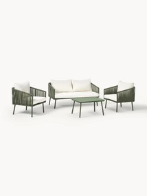 Conjunto lounge para jardim Malo, conjunto de 4