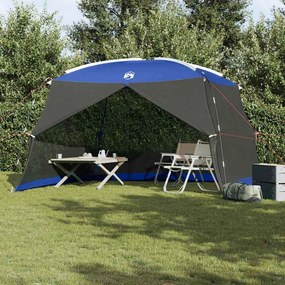 vidaXL Tenda mosquiteira com telhado Azul Azure 380 x 380 x 225 cm