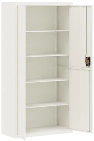 Arquivador 90x40x220 cm aço branco
