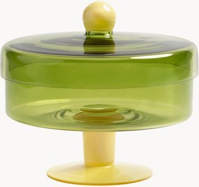 Pote de vidro artesanal Duo