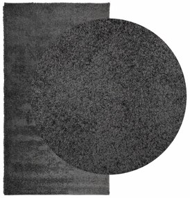 Tapete shaggy de pelo alto PAMPLONA 60x110 cm antracite