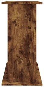 Suporte de aquário 81x36x73 cm deriv. madeira carvalho fumado