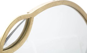 ESPELHO ELEONOR 73,5X2X72 CM DOURADO