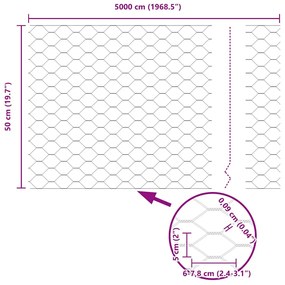 Postes de Cerca vidaXL 11 pcs U-Channel Cinza 60 cm Aço