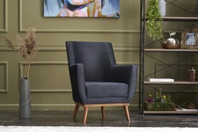Cadeira Wing Gonca – Antracite – 74x80x75 cm